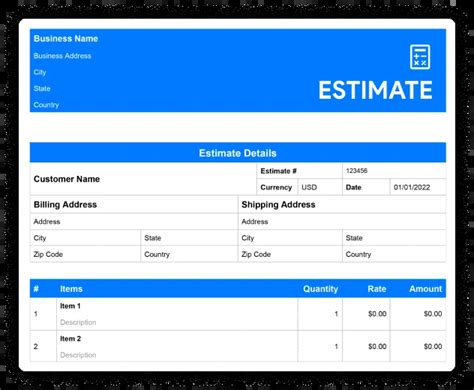 Free Plumbing Estimate Templates | Download, Customize & Send