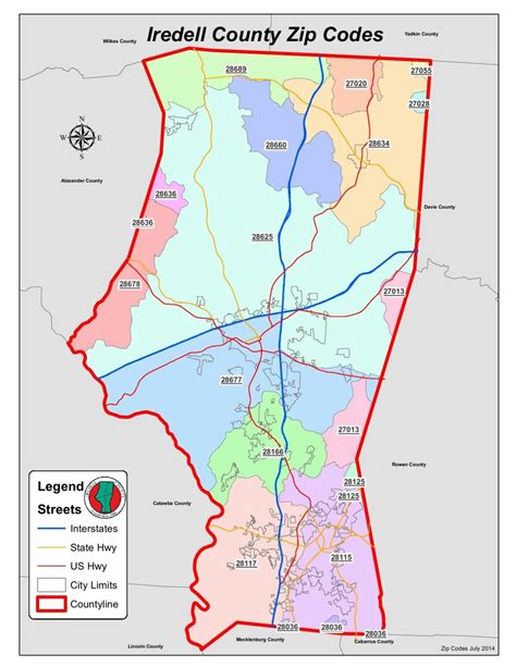 Statesville Nc Zip Code Map - Map