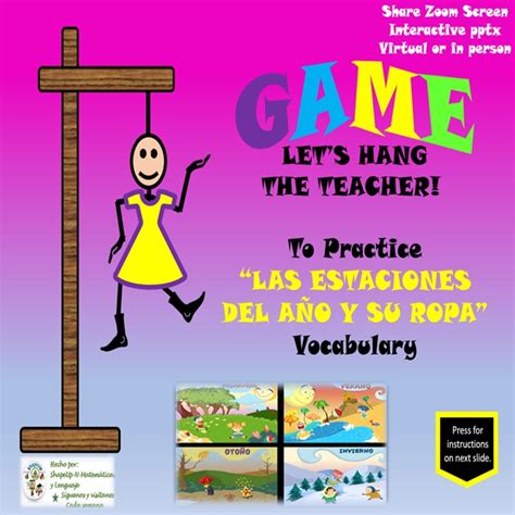 Free Spanish Memory Game To Practice El Clima Weather Teacha