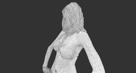 Beach Woman Standing 3d Model 59 Unknown Stl Obj Max Fbx 3ds