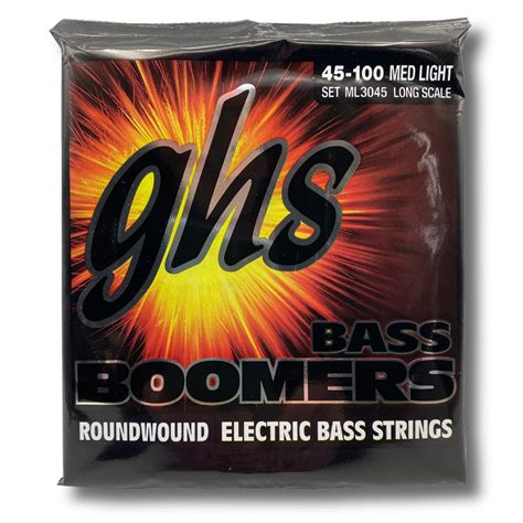 Ghs Strings Bass Boomers