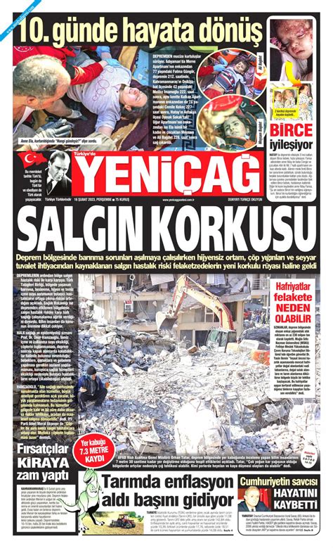 Yeni A Gazetesi Ubat Per Embe