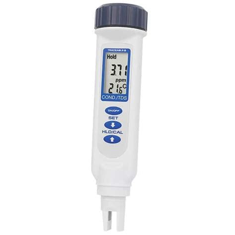 Traceable Conductivity Tds Pocket Tester With Calibration From Cole