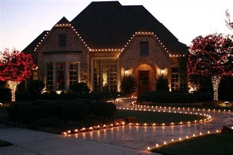 Driveway Christmas Lights | Home Inspiration