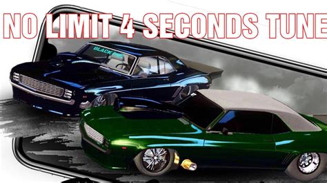 NO LIMIT 4 SECONDS TUNE BEST TIME EVER IN NO LIMIT DRAG RACING 2 0