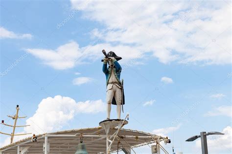 Tel Aviv Yafo Israel De Noviembre Una Estatua Decorativa De