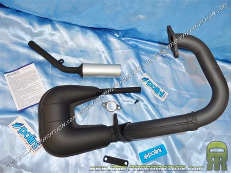 Silencer Polini Long Silencer For Scooter Vespa Cc Pk Xl Hp