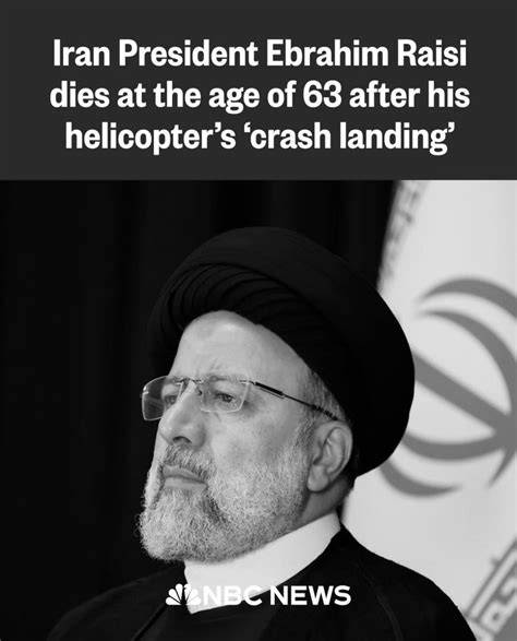 Irans President Ebrahim Raisi Found Dead In Helicopter Crash State Media Reports Trends News