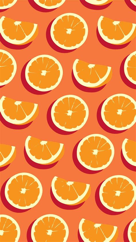 Download Fruit Background With Orange Slices | Wallpapers.com