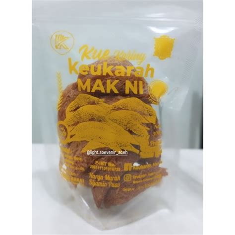 Jual Kue Keukarah Cemilan Khas Aceh Asli Makanan Ringan Khas Aceh Oleh