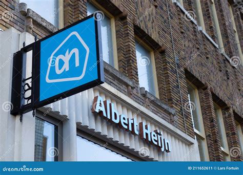 Albert Heijn Sign And Logo Editorial Photo Image Of Logo 211652611