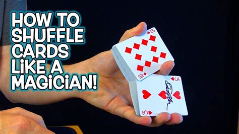 How To Shuffle Cards Like A Magician Top 5 Youtube In 2021 How To