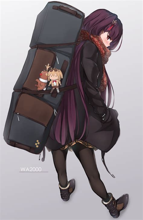 Wa2000 Kalina And Wa2000 Girls Frontline Drawn By Taisanps4