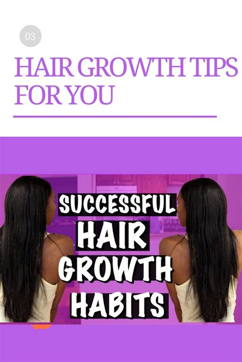 10 SUCCESSFUL HAIR GROWTH HABITS FOR RELAXED HAIR | Hair growth tips ...