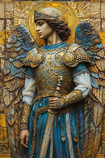 Download Ai Generated St Michael Archangel Royalty Free Stock