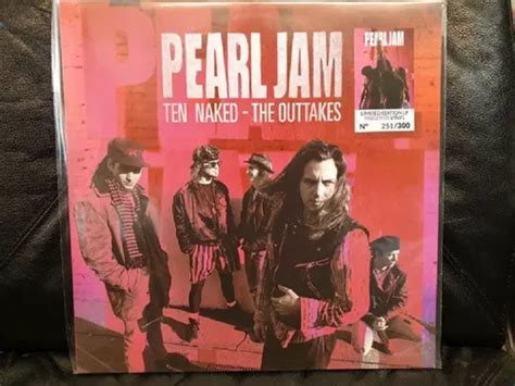 Pearl Jam Lp Colorido Ten Naked The Outtakes Lacrado Raro Frete grátis