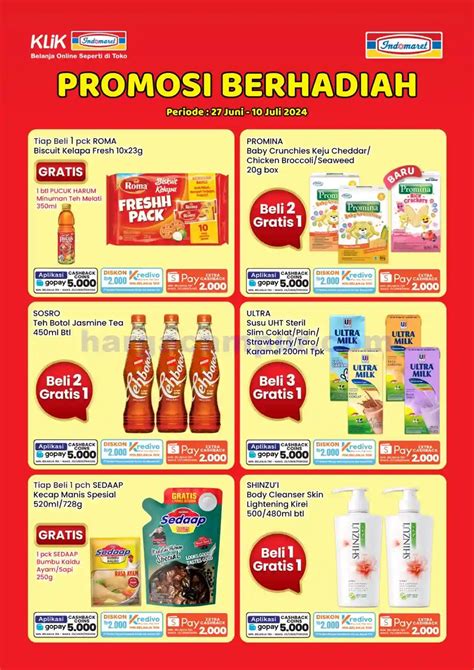 Katalog Indomaret Promosi Bulan Ini 1 15 Juli 2024