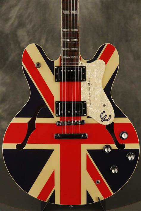 Epiphone Union Jack Supernova Sherton Noel Gallagher Reverb