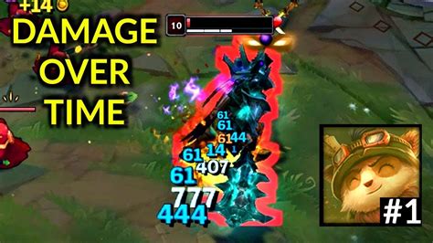 Damage Over Time Teemo Best Teemo In The World League Of Legends