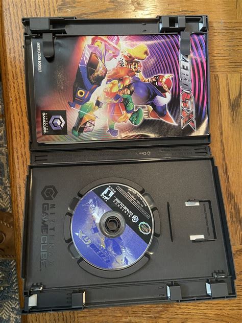 F Zero Gx Nintendo Gamecube 2003 Complete Cib All Inserts