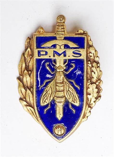 Insigne Préparation Militaire Supérieure Arthus Bertrand G 1061 émail