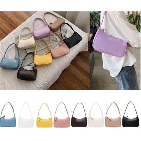 Korean Fashion 100 Leather Shoulder Bag Sling Bag For Women Shopee