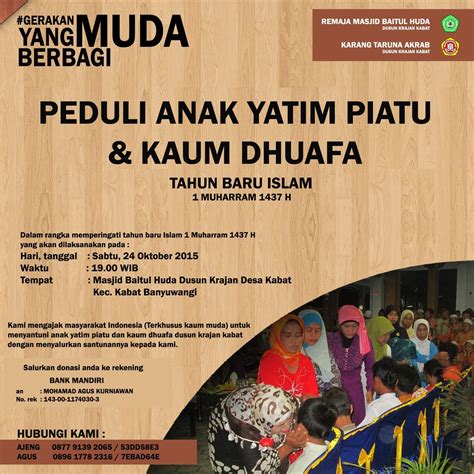 Detail Pamflet Santunan Anak Yatim Koleksi Nomer 13