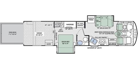 Thor Toy Hauler Floor Plans Floorplans Click