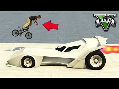 GTA V Online BATMÓVEL vs BMX O KILL MAIS FORTE YouTube