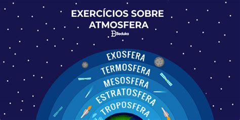 Os 10 Melhores Exercícios Sobre Atmosfera Com Gabarito