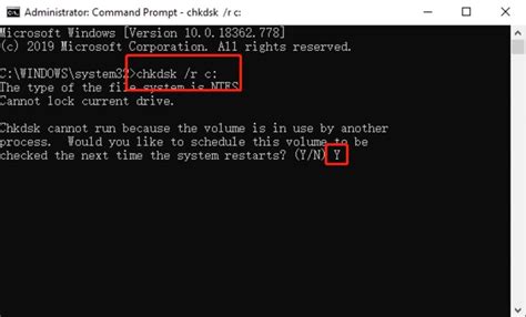 How To Fix Chkdsk Cannot Continue In Read Only Mode