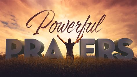 Powerful Prayers Logos Sermons