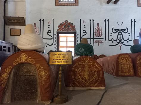 Indoor of Mevlana Aka Rumi Tomb Editorial Photo - Image of pray, pious ...