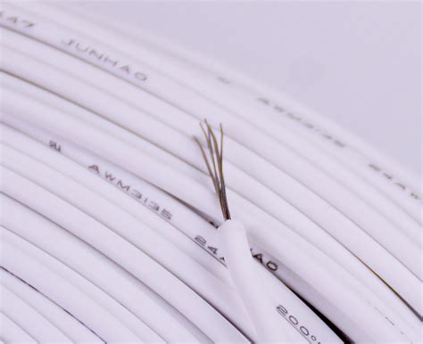 Wholesale 3135 Silicone 24 Awg Flexible Heat Resistant Silicone Rubber Insulated Wire Junhao