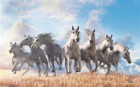 Seven Horses by deskridge on DeviantArt