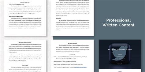 APA Journal Format Template in Word, Google Docs - Download | Template.net