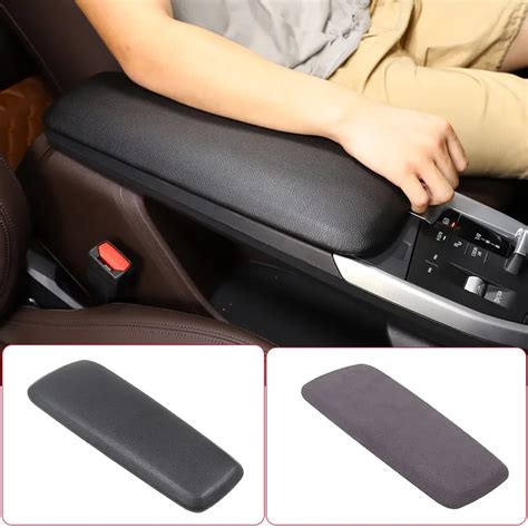 Abs Black Leather For Bmw X1 U11 2023 2024 Car Seat Armrest Center Console Box Protective