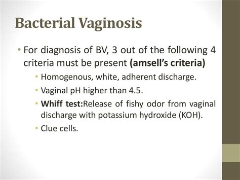 Acute And Persistent Vaginitis