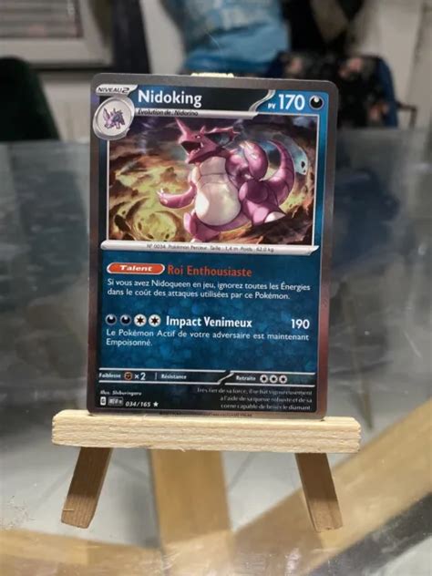 CARTE POKEMON NIDOKING 034 165 HOLO EV3 5 Ecarlate Et Violet MEW 151 FR