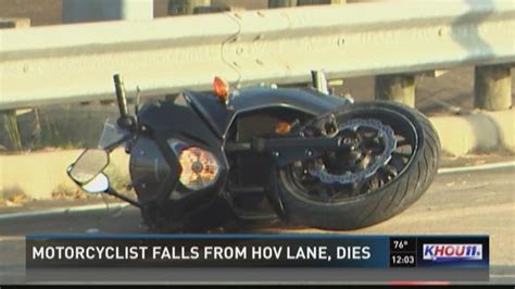 Motorcyclist Dies After Falling Off Eastex Freeway