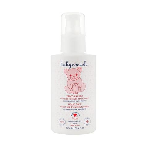 Детский жидкий тальк Babycoccole Liquid Talc, 0+, 125 мл - купить на EVA.UA