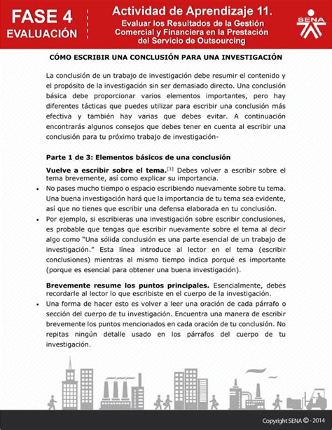 C Mo Escribir Una Conclusi N Para Una