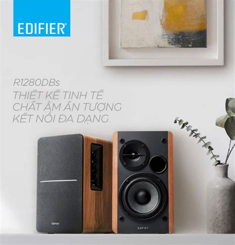 Loa Edifier R1280DBS Bluetooth màu đen