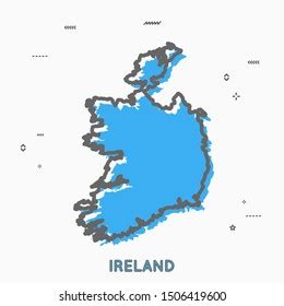 Small Map Of Ireland Blinni Shirleen