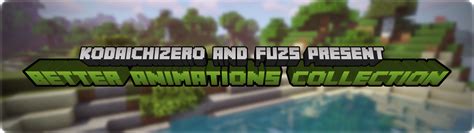 Minecraft better animations resource pack - myeaso