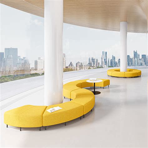 Modular sofa - F6 Ⅲ - Zhejiang Sunon Furniture Manufacture Co., Ltd. - gray / green / yellow