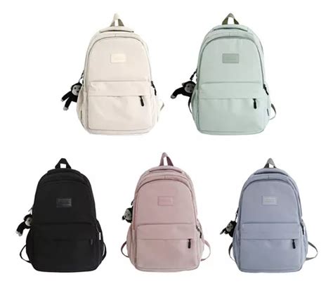 Mochilas escolares sencillas para adolescentes y niñas mochi MercadoLibre