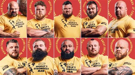 2021 Worlds Strongest Man Results And Point Standings Tom Stoltman