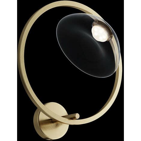 Maytoni Maytoni Lunare II Modern Integrated LED Wall Lamp Brass 3000K