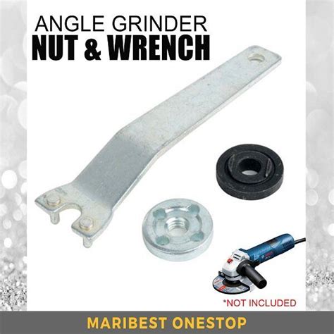 Angle Grinder Nut And Wrench Set With Inner Flange Spanner And Outer